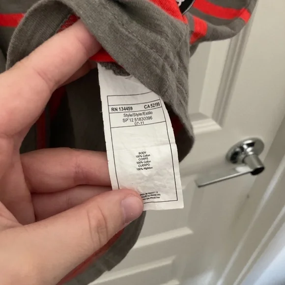 Men’s DC Striped Tee‎ Shirt - Picture 3 of 5